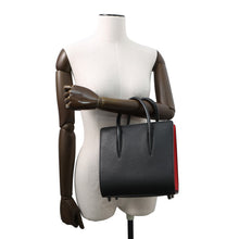 Load image into Gallery viewer, Christian Louboutin Paloma 2wayTote Bag Black/Red3175110 Leather Patent Leather Size Small
