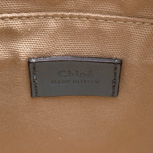 将图像加载到图库查看器中，Chloe Roy Bucket Bag Blue Leather
