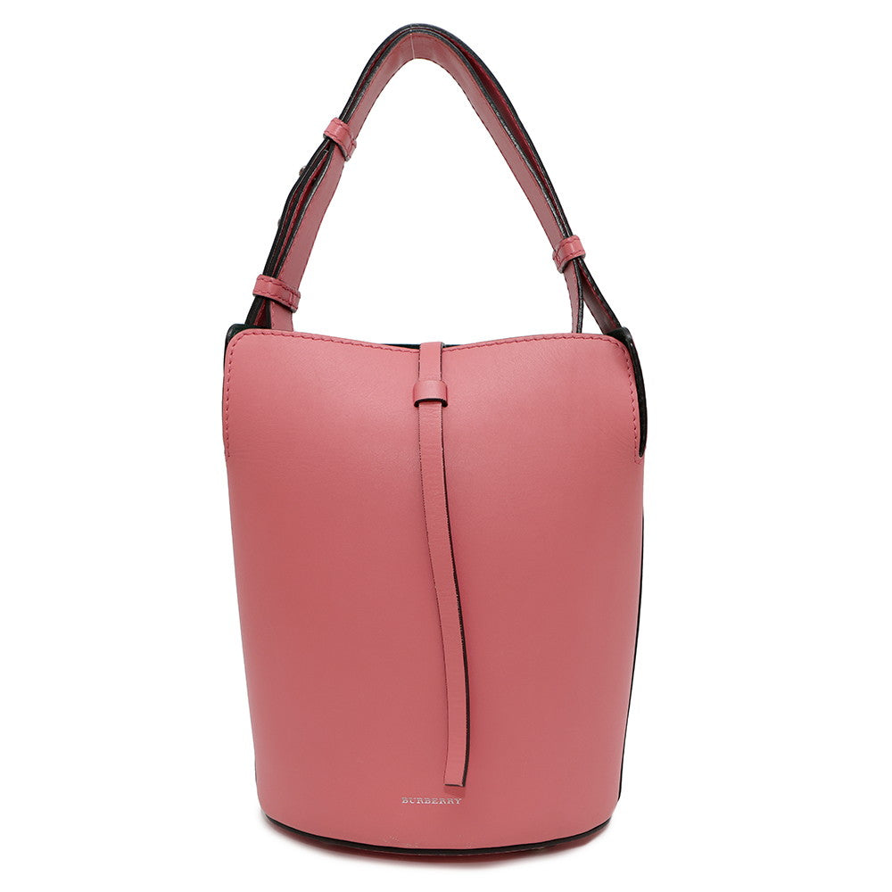 BURBERRY Bucket One Shoulder Bag Pink4075872 Leather