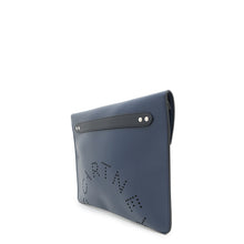 将图像加载到图库查看器中，Stella McCartney Clutch Bag Navy Leather
