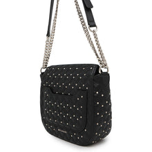 将图像加载到图库查看器中，BVLGARI ★Diva Dream ChainShoulder Black Leather
