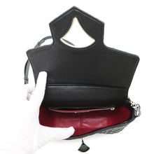 Load image into Gallery viewer, BVLGARI Diva Dream ChainShoulder Black Leather
