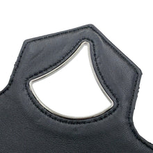 将图像加载到图库查看器中，BVLGARI Diva Dream ChainShoulder Black Leather
