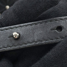 将图像加载到图库查看器中，BVLGARI ★Diva Dream ChainShoulder Black Leather
