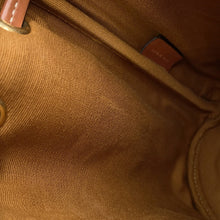 将图像加载到图库查看器中，CELINE Triomphe Falco Backpack Tan197662 PVC Calf Leather Size Mini
