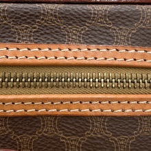 Load image into Gallery viewer, CELINE Macadam vanity bag Brown PVC Leather
