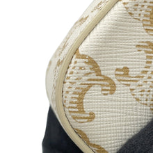 Load image into Gallery viewer, CELINE Claude Triomphe One Shoulder Bag White194142 PVC Calf Leather
