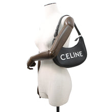 将图像加载到图库查看器中，CELINE Ava Handbag Black193953 Leather
