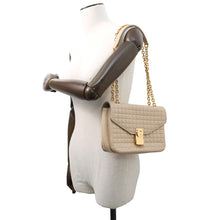 将图像加载到图库查看器中，CELINE SmallCShoulder Bag Beige188403BFC Leather
