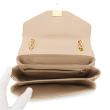 将图像加载到图库查看器中，CELINE SmallCShoulder Bag Beige188403BFC Leather

