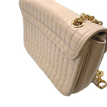 将图像加载到图库查看器中，CELINE SmallCShoulder Bag Beige188403BFC Leather

