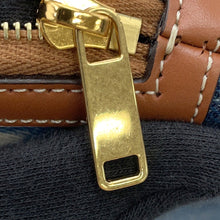 将图像加载到图库查看器中，CELINE With StrapSmallPouch Blue/Brown10J502 Denim
