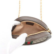 将图像加载到图库查看器中，GUCCI GG Supreme Ophidia Beige/Brown550618 PVC Leather

