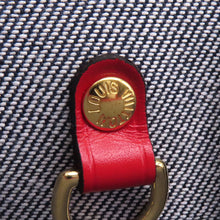 Load image into Gallery viewer, LOUIS VUITTON Square Patchwork Neverfull Blue/RedM44981 Monogram Denim Size MM
