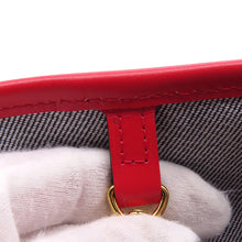 Load image into Gallery viewer, LOUIS VUITTON Square Patchwork Neverfull Blue/RedM44981 Monogram Denim Size MM

