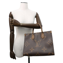 将图像加载到图库查看器中，LOUIS VUITTON Onthego RedM45321 Monogram Monogram Reverse Canvas Monogram Giant Size MM
