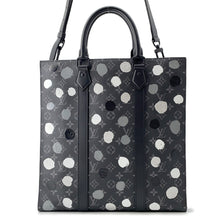 Load image into Gallery viewer, LOUIS VUITTON LV × YK Sac Plat NoirM46404 Monogram Eclipse Painted Dot
