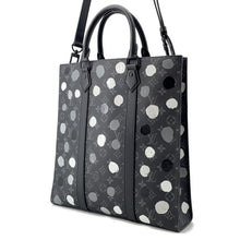 Load image into Gallery viewer, LOUIS VUITTON LV × YK Sac Plat NoirM46404 Monogram Eclipse Painted Dot
