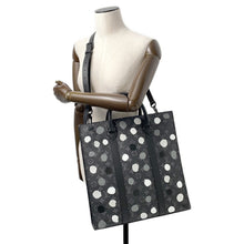 Load image into Gallery viewer, LOUIS VUITTON LV × YK Sac Plat NoirM46404 Monogram Eclipse Painted Dot
