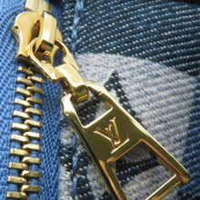 Load image into Gallery viewer, LOUIS VUITTON Palm Springs Backpack Blue/RedM45043 Monogram Denim Size MINI
