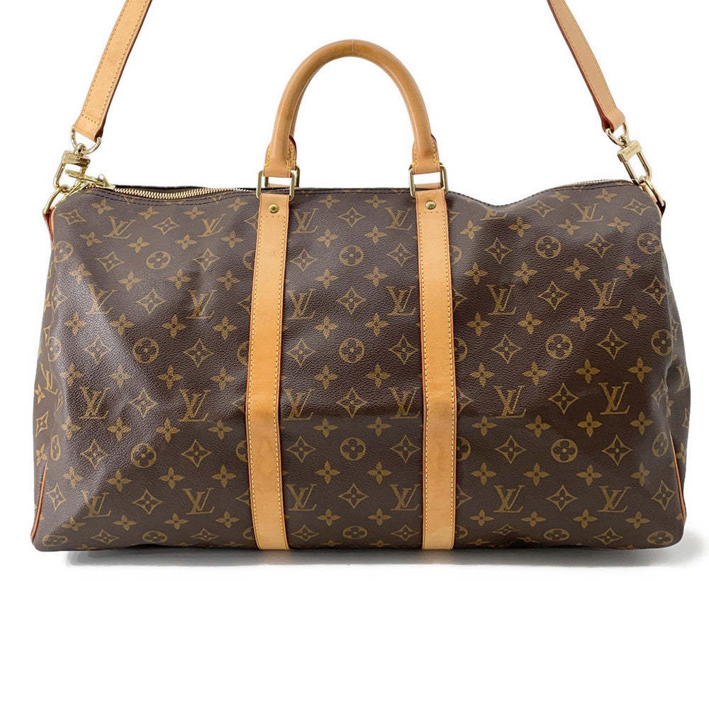 LOUIS VUITTON Keepall Bandouliere BrownM41416 Monogram Size 50