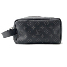 将图像加载到图库查看器中，LOUIS VUITTON Locker Dopp Kit NoirM83113 Monogram Eclipse
