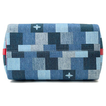 Load image into Gallery viewer, LOUIS VUITTON Speedy Bandouliere Blue/RedM45041 Monogram Denim Size 30
