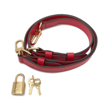 Load image into Gallery viewer, LOUIS VUITTON Speedy Bandouliere Blue/RedM45041 Monogram Denim Size 30
