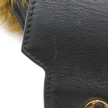 将图像加载到图库查看器中，LOUIS VUITTON Capucines Noir/Red/Multicolor Leather Fur
