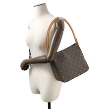 将图像加载到图库查看器中，LOUIS VUITTON Looping BeigeM51146 Monogram Size MM

