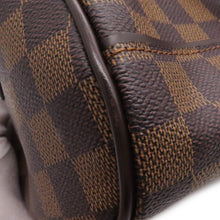 将图像加载到图库查看器中，LOUIS VUITTON Duomo RedN60008 Damier Ebene Canvas
