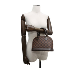 将图像加载到图库查看器中，LOUIS VUITTON Alma RedN41221 Damier Ebene Canvas Size BB
