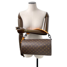 Load image into Gallery viewer, LOUIS VUITTON Soft Polochon NoirM46691 Monogram Macassar Canvas
