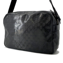 将图像加载到图库查看器中，GUCCI GG Crystal Shoulder Bag Black211107 PVC
