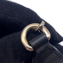 将图像加载到图库查看器中，GUCCI MicroGuccissima Horsebit ChainShoulder Bag Black449636 Leather
