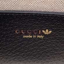 Load image into Gallery viewer, GUCCI GUCCIxadidas Horsebit1955 Shoulder Bag Black677212 Leather
