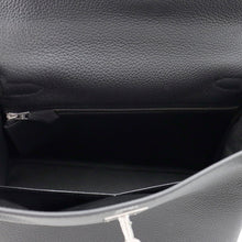 Load image into Gallery viewer, HERMES Kelly Retourne Black Togo Leather Size 28
