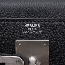 Load image into Gallery viewer, HERMES Kelly Retourne Black Togo Leather Size 28
