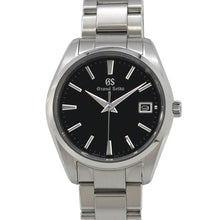 将图像加载到图库查看器中，SEIKO Grand SEIKO Heritage Collection W40mm Stainless Steel Black DialSBGP011
