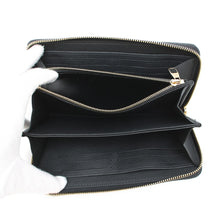 Load image into Gallery viewer, LOUIS VUITTON Zippy Wallet Noir/BeigeM80481 Bicolor Monogram Empreinte Leather
