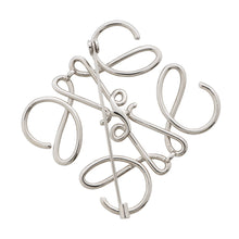 Load image into Gallery viewer, LOEWE Anagram Brooch111.25.020 Metal
