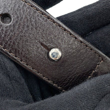 将图像加载到图库查看器中，Berluti Premier Jules Calligraphy 2WAY Backpack Blue/Brown JacquardDenim Leather Size Mini
