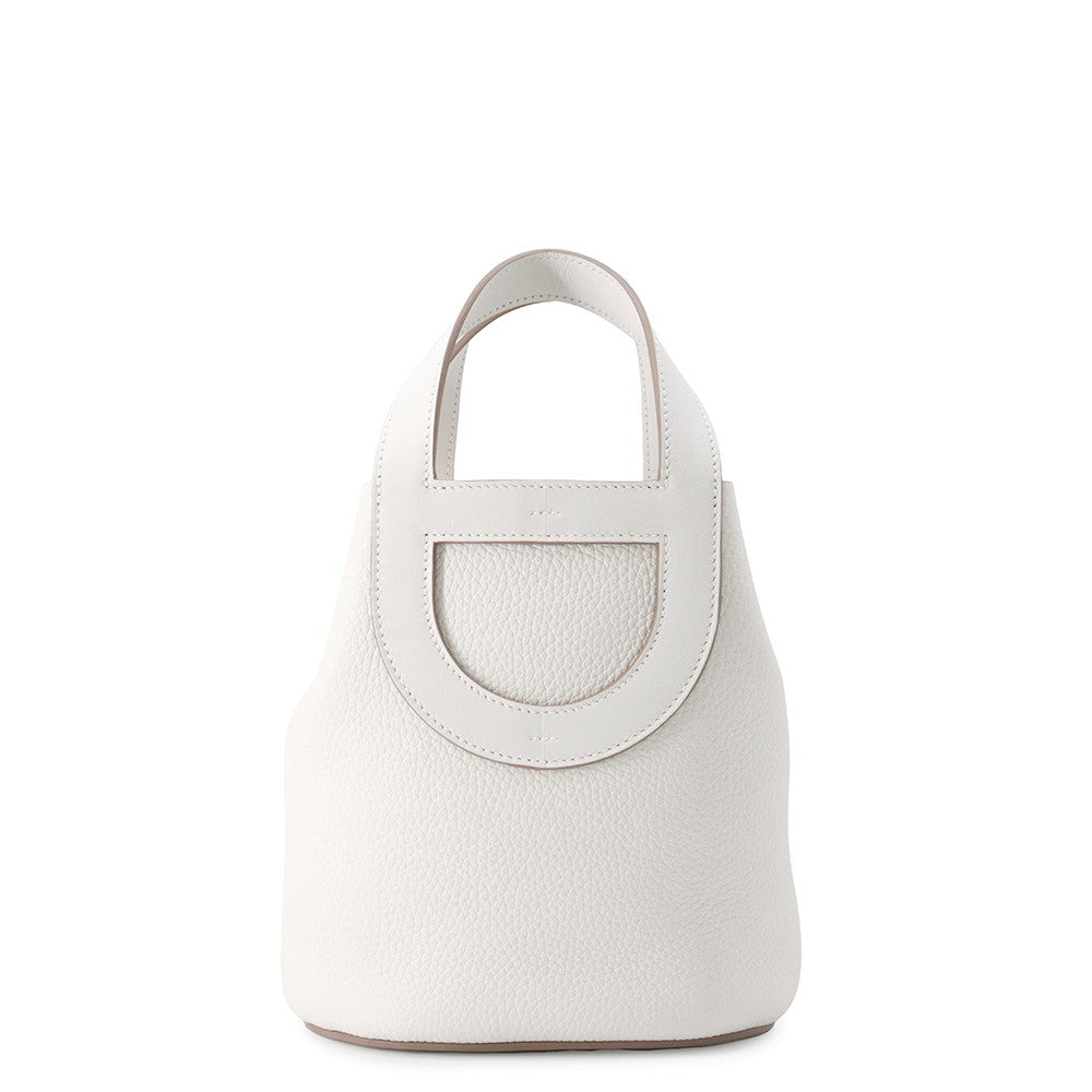 HERMES in-the-loop Tote Bag Grease pail Taurillon Clemence Swift Leather Size 18