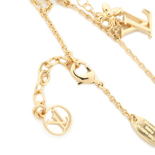 将图像加载到图库查看器中，LOUIS VUITTON Bracelet・LV Flora Gram BlancM0940A Metal Beads
