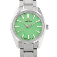 将图像加载到图库查看器中，SEIKO Grand Seiko Heritage Collection Kasumizakura Boutique Limited Edition W36.5mm Stainless Steel Light Green DialSBGW317
