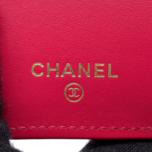 Load image into Gallery viewer, CHANEL Matelasse Classic Small Flap Wallet Pink redAP0230 Caviar Leather
