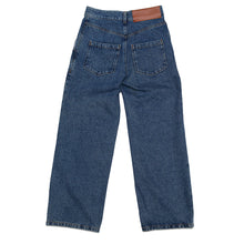 Load image into Gallery viewer, LOEWE Anagram Baggy Jeans Size 34 Blue Polyester65% Cotton35%
