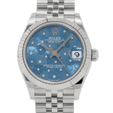 Load image into Gallery viewer, ROLEX Datejust W31mm Stainless Steel K18WG Azzurro Blue Dial278274
