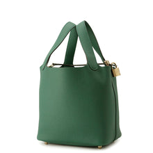 Load image into Gallery viewer, HERMES Picotin Lock Vert Moyen Taurillon Clemence Size PM
