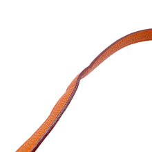 将图像加载到图库查看器中，HERMES Berlango Orange Togo Leather Size PM
